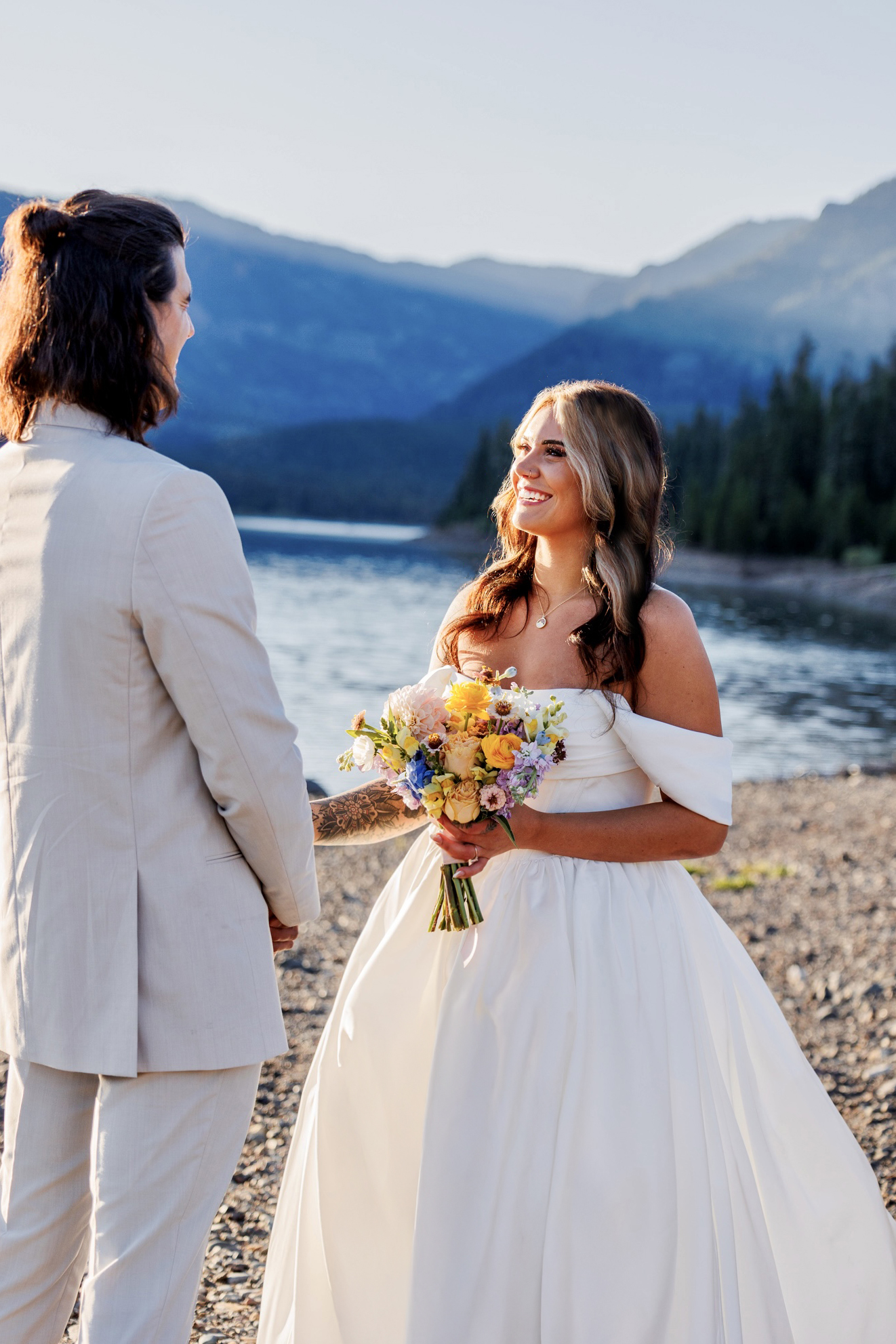 Bozeman montana elopement photographer