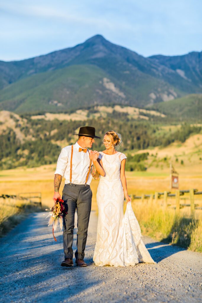 summer elopement in Montana