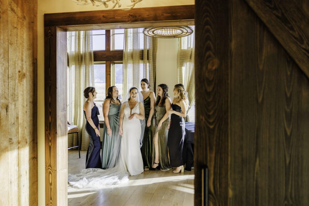the spa at Sage Lodge is perfect for getting ready for your wedding day
