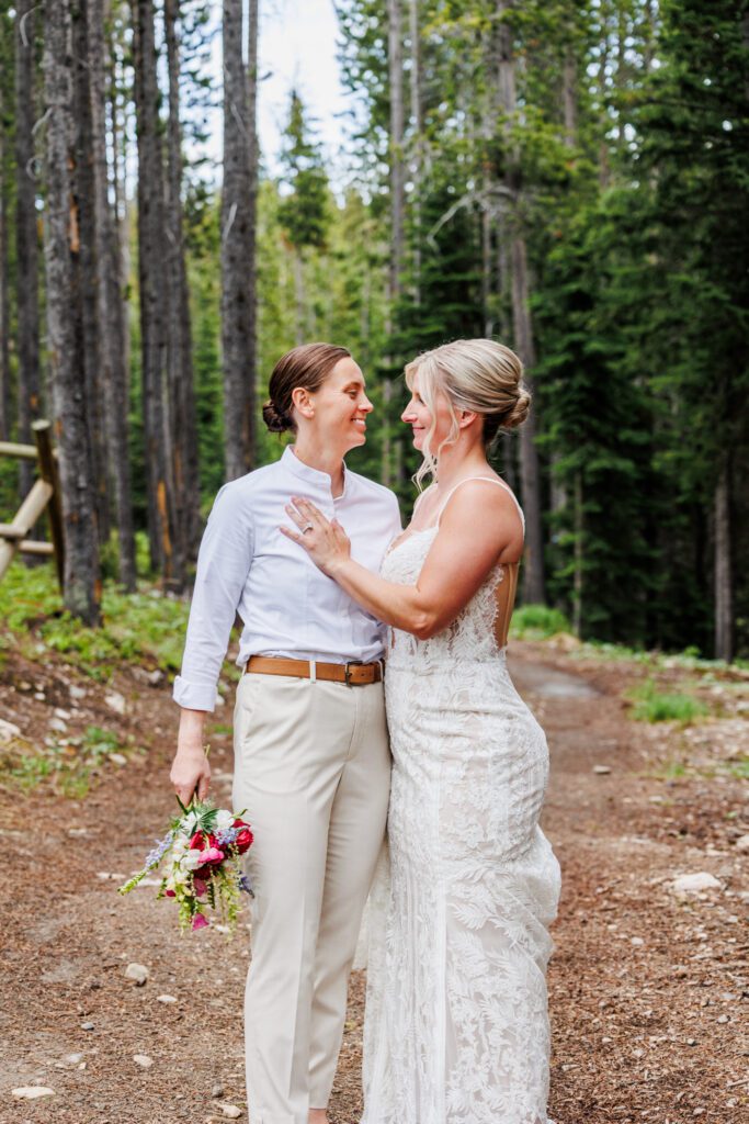 Elopement Locations in Glacier National Park brides